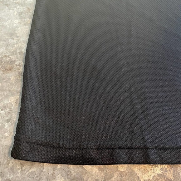 Vintage K-Swiss Jersey Shirt Womens Small Medium USA V-Neck Embroidered Black - Picture 13 of 14